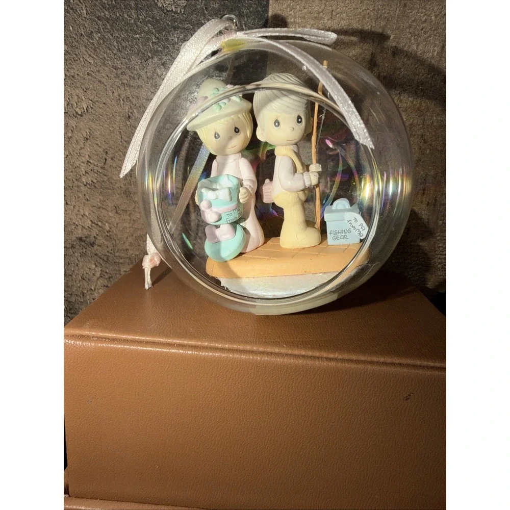 Vintage Precious Moments Enesco Christmas Ornaments Lot 3 Nativity 1993 1994